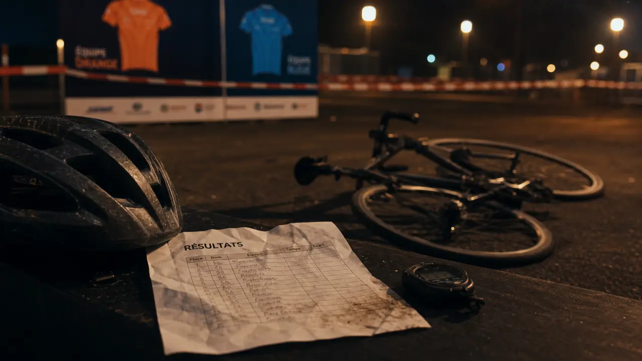 Creusot cyclisme : casque et feuille résultats du week-end