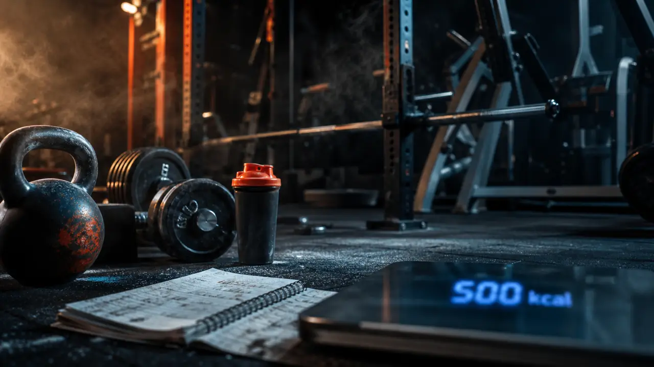 Programme de seche : déficit 300 kcal, protéines hautes, musculation en salle