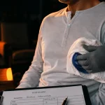 Froid doux sur poitrine pour soulager les douleurs intercostales
