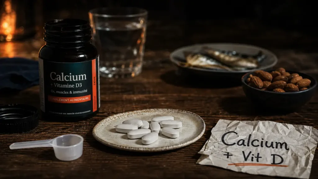 Calcium en complément : quand le prendre, quelle forme choisir et quels pièges éviter ?