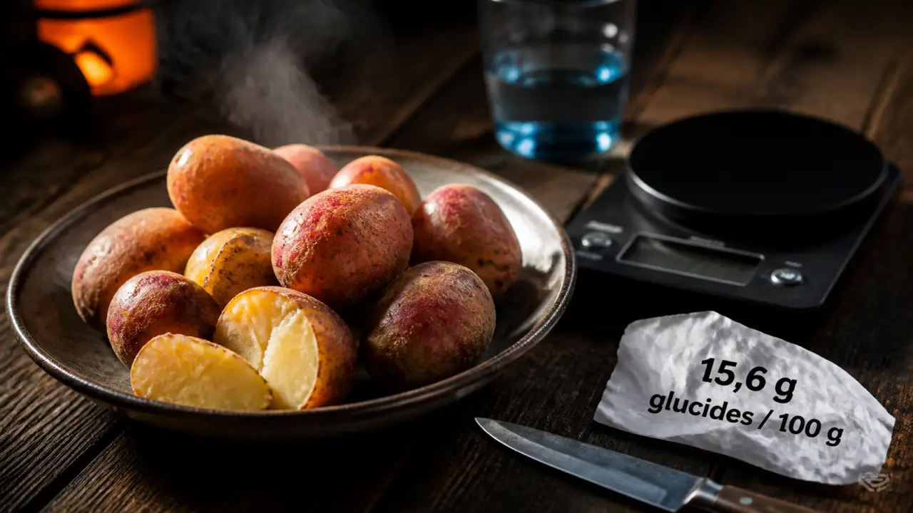 Pomme de terre glucide 100 g : cuisson modifie les glucides