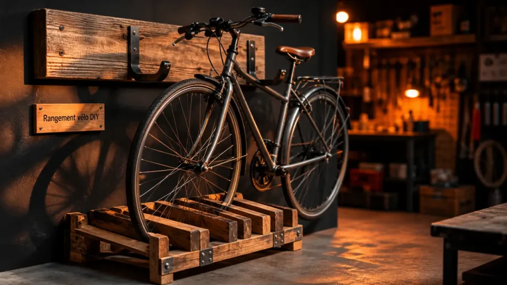Rangement vélo fait maison : 4 solutions murales, verticales ou autoportantes pour gagner de la place