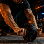 Roue abdominale combien de série : abdos au rouleau