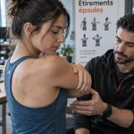 étirements epaule pour relâcher la nuque et améliorer la mobilité