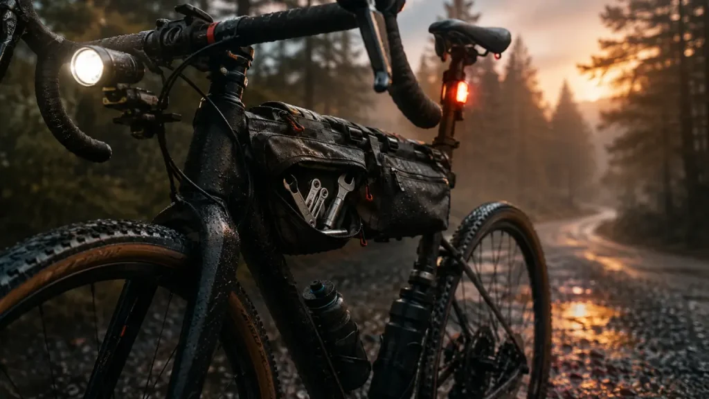 Quels accessoires gravel acheter sans se tromper ? Pneus, éclairage et sacoches