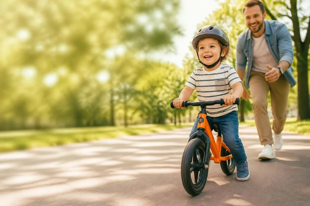 À quel âge commencer le vélo avec un tout-petit ? Draisienne, équilibre et confiance