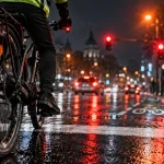 Code de la route pour les vélos : cédez au carrefour, vélo la nuit