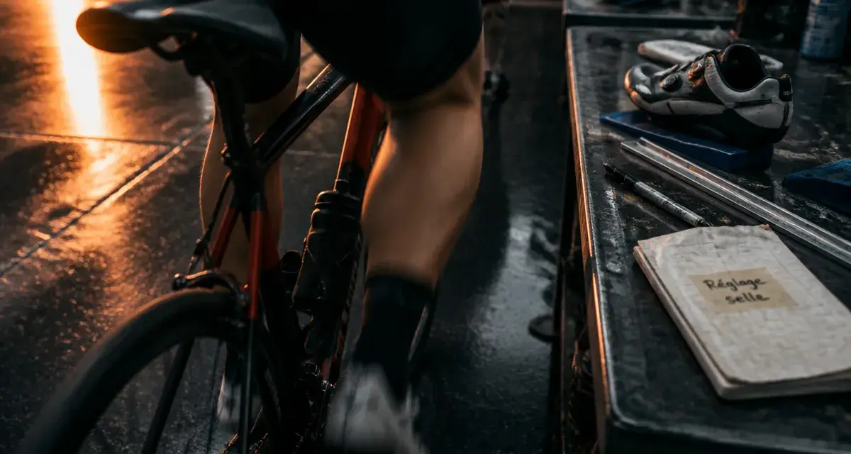 Douleurs genoux vélo, genou et réglage selle