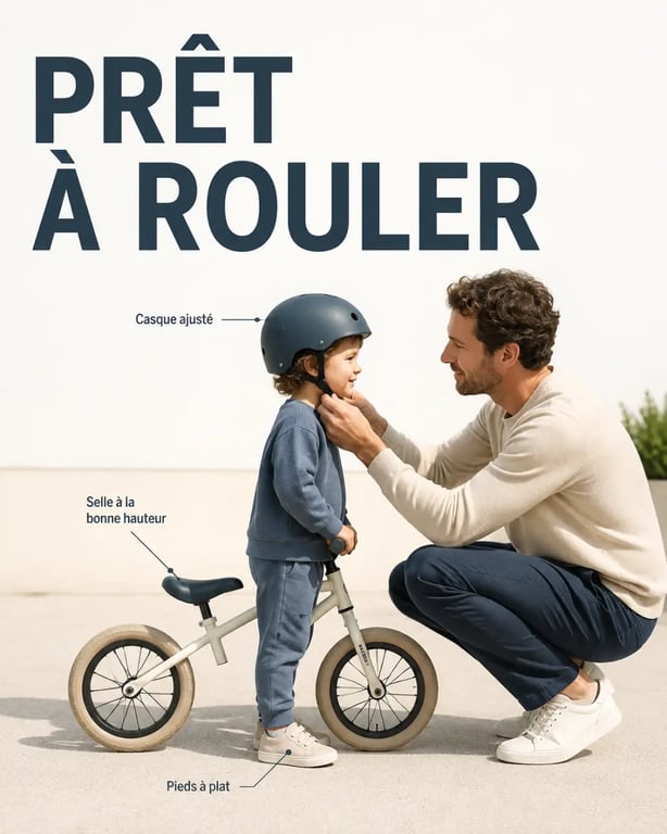 Comment initier les tout-petits au vélo et aux activités physiques : sécurité, casque et premiers repères