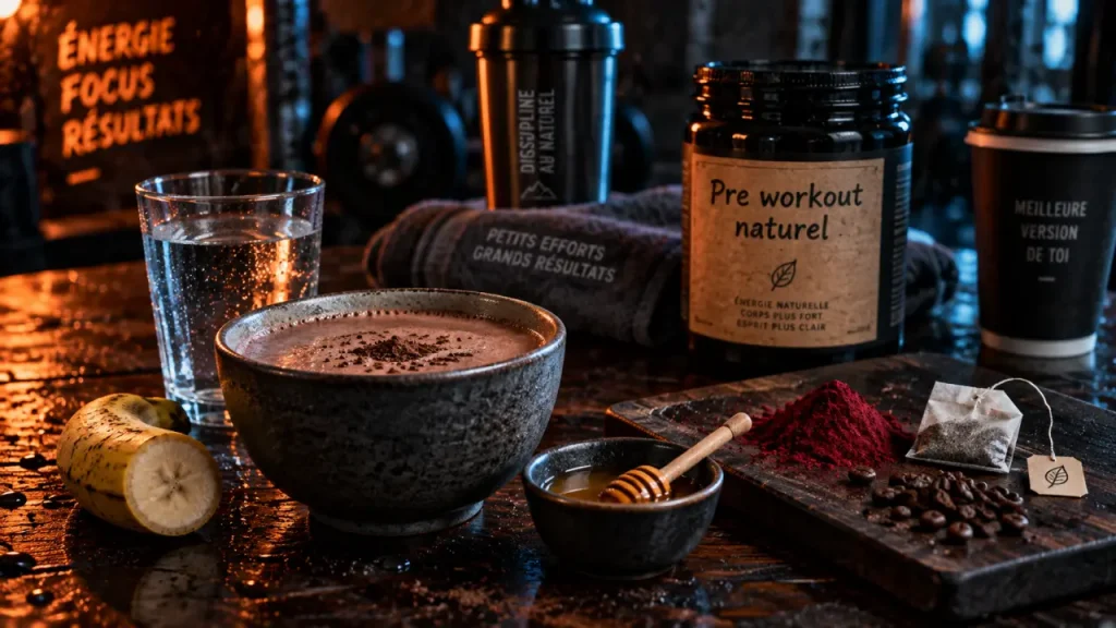 Pre workout naturel : le bon dosage dépend de votre séance
