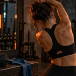 Muscle grand dorsal douleur : tirage pour réduire tension cervicale