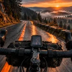 Tour du morvan vélo : route forestière et cols au lever du jour